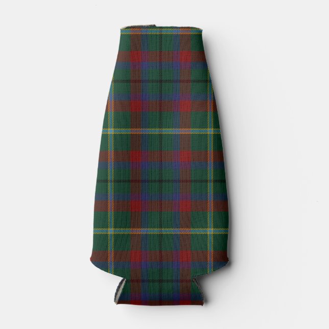 County Mayo Irish Tartan Bottle Cooler (Front)