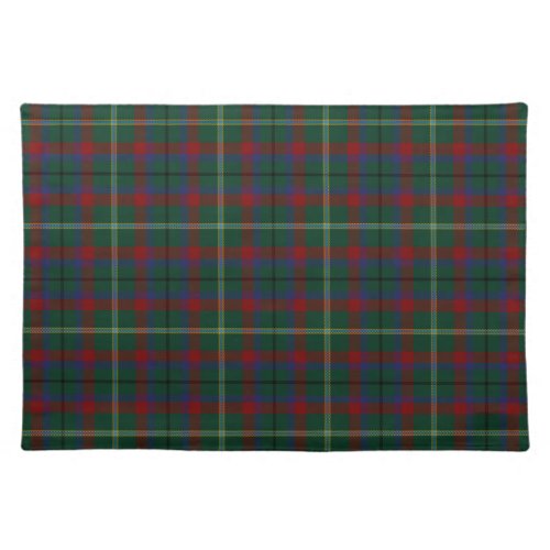 County Mayo Irish Tartan Cloth Placemat