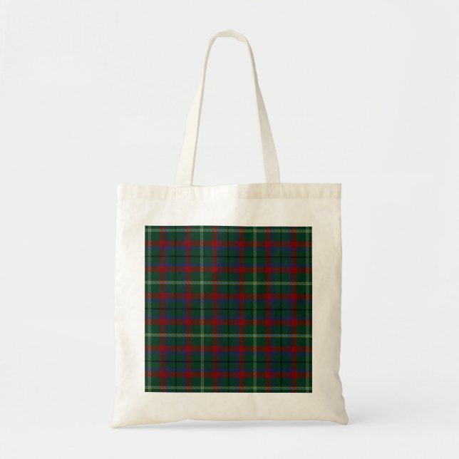 County Mayo Irish Tartan Tote Bag (Front)