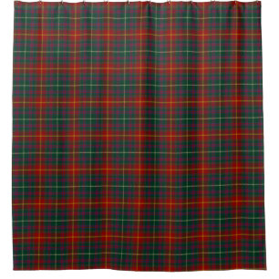 County Meath Irish Tartan Shower Curtain