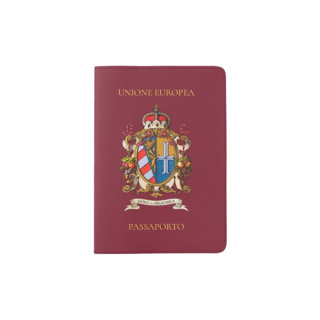 County of Gorizia and Gradisca Passport Holder (Front)