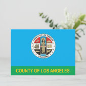 County of Los Angeles flag (Standing Front)