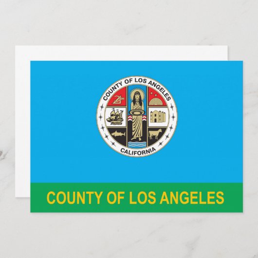 County of Los Angeles flag (Front/Back)