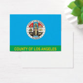 County of Los Angeles flag (Desk)