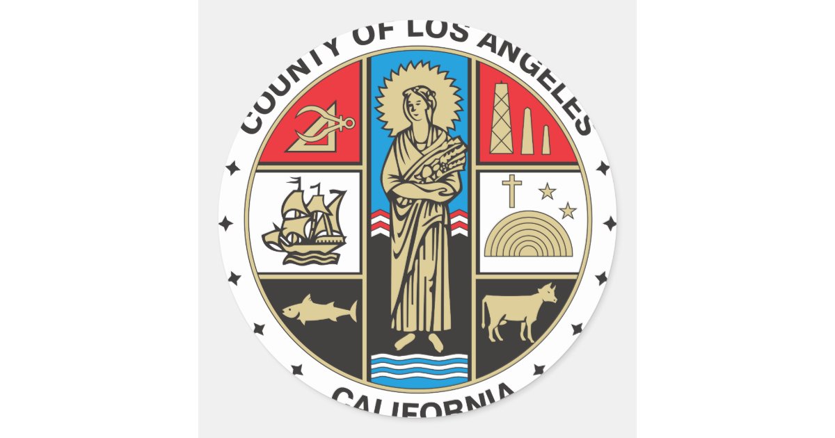 County of Los Angeles seal | Zazzle