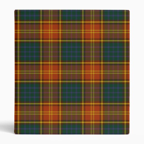 County Roscommon Irish Tartan Binder