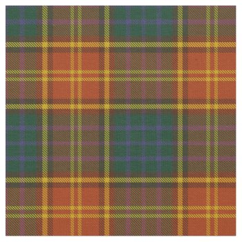 County Roscommon Irish Tartan Fabric by thecelticflame at Zazzle