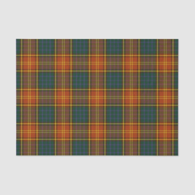County Roscommon Irish Tartan Tissue Paper (Front)