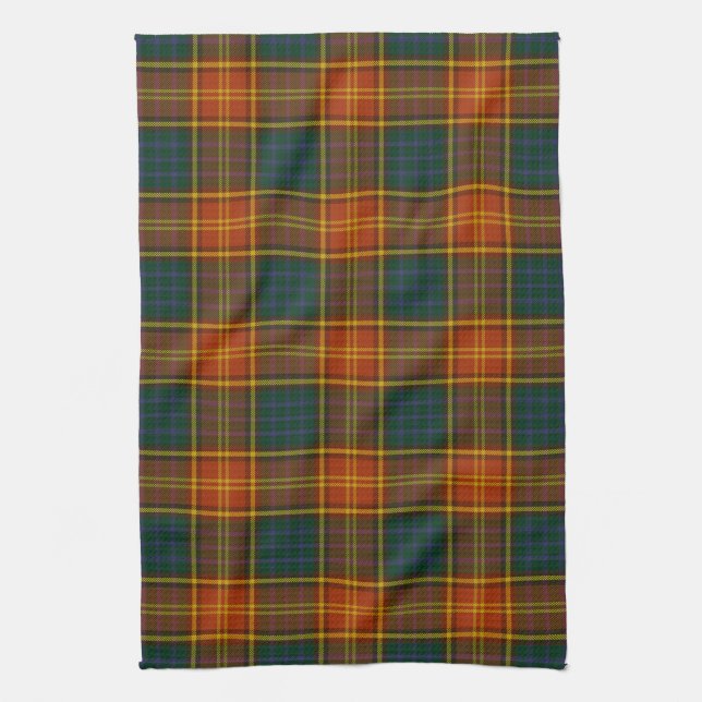 County Roscommon Irish Tartan Towel (Vertical)