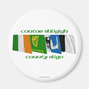 County Sligo Flags Magnet