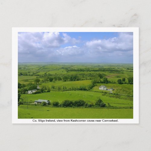 County Sligo Ireland Carrowkeel Postcard