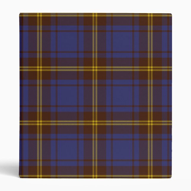 County Sligo Irish Tartan Binder (Front)
