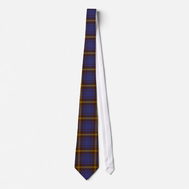 County Sligo Irish Tartan Neck Tie (Front)