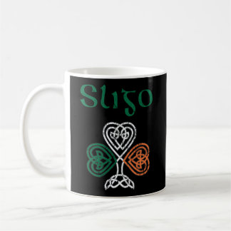 County Sligo Shamrock Ireland Flag Craic And Ceol Coffee Mug