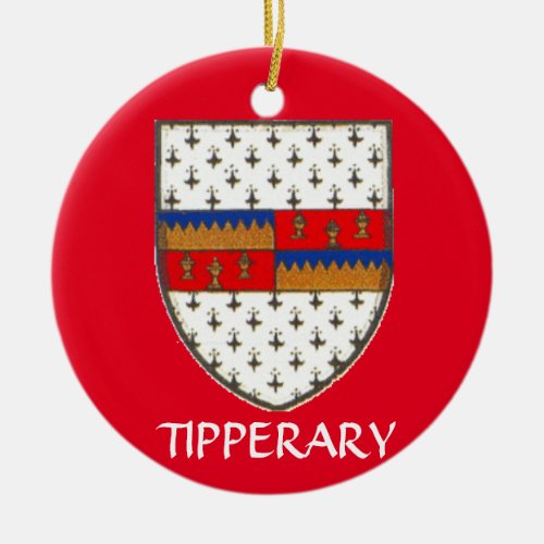 County Tipperary Ireland Christmas Ornament