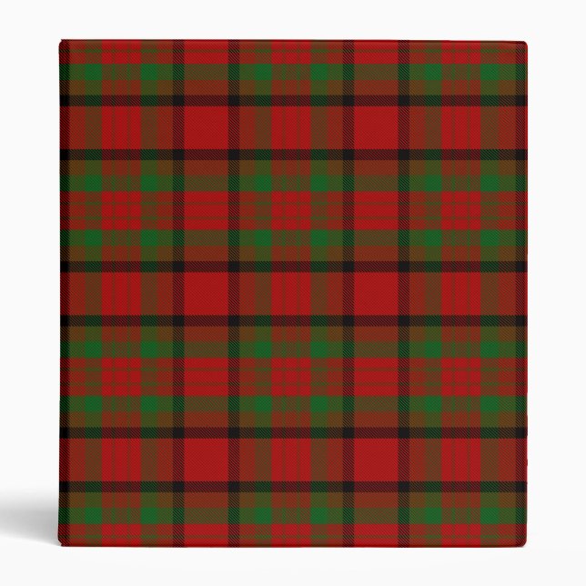 County Tipperary Irish Tartan Binder (Front)