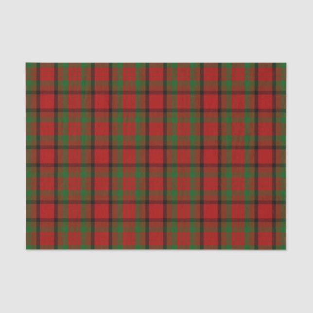 County Tipperary Irish Tartan Tissue Paper (Front)