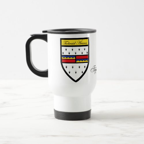 County Tipperary Map  Crest Mugs