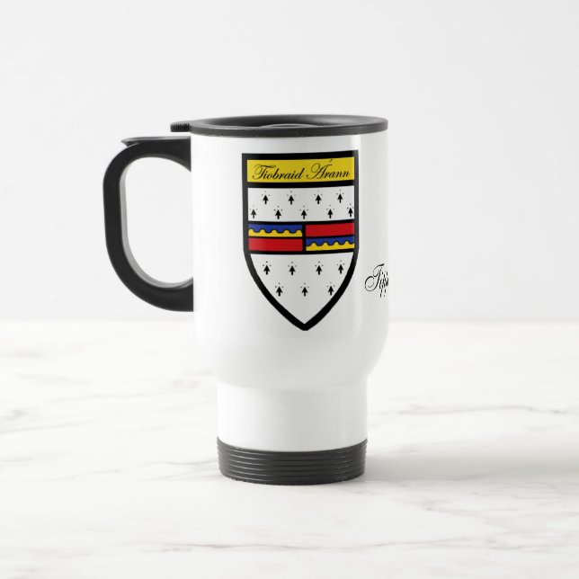 County Tipperary Map & Crest Mugs (Left)