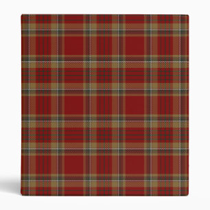 County Tyrone Irish Tartan Binder