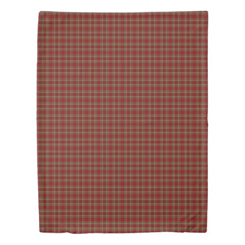 County Tyrone Irish Tartan Duvet