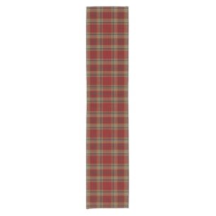 County Tyrone Irish Tartan Short Table Runner