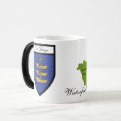County Waterford Map & Crest Mugs (Front Left)