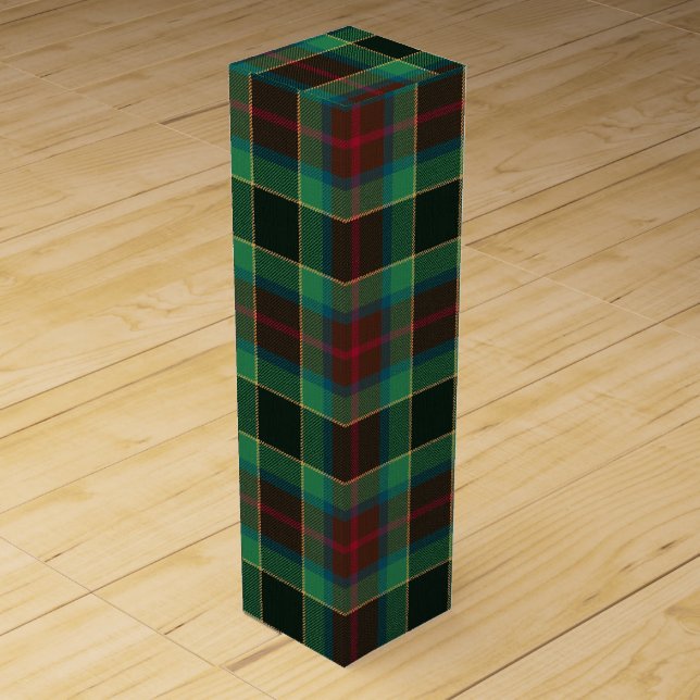 County Waterford Tartan Wine Box (Front)