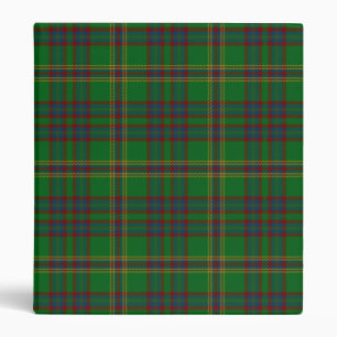 County Westmeath Irish Tartan 3 Ring Binder