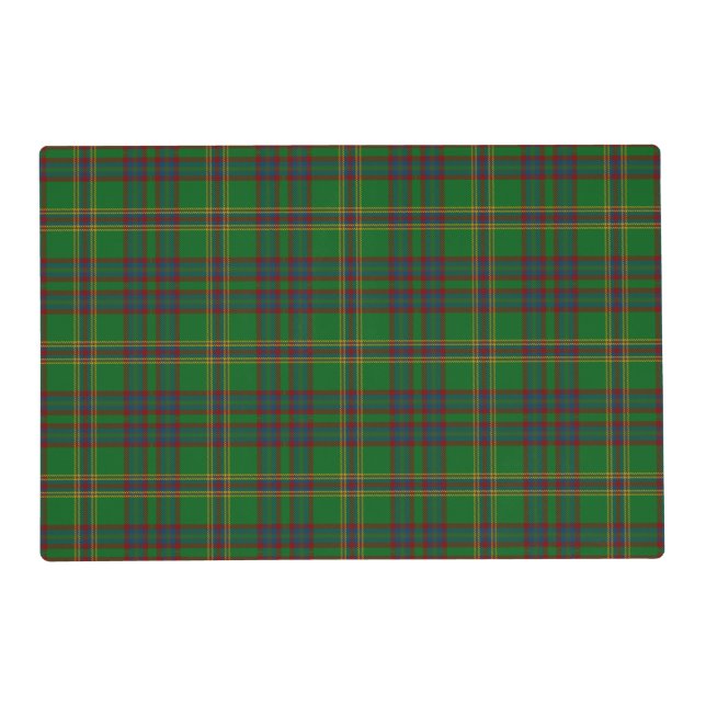 County Westmeath Irish Tartan Placemat (Front)