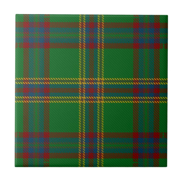 County Westmeath Irish Tartan Tile (Front)