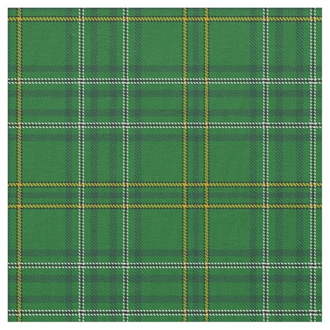County Wexford Irish Tartan Fabric (Close Up)