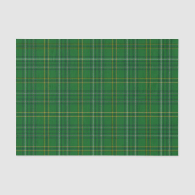 County Wexford Irish Tartan Tissue Paper (Front)