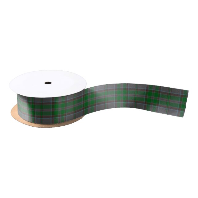 County Wicklow Irish Tartan Satin Ribbon (Spool)