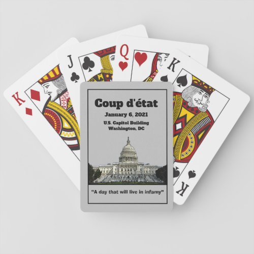 Coup detat playing cards