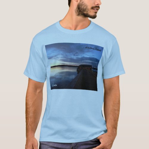 Coupeville at Sunset Whidbey Island T_Shirt