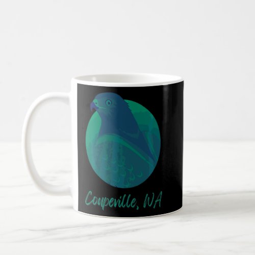 Coupeville Wa Osprey Sea Green Raptor Ocean Bird  Coffee Mug