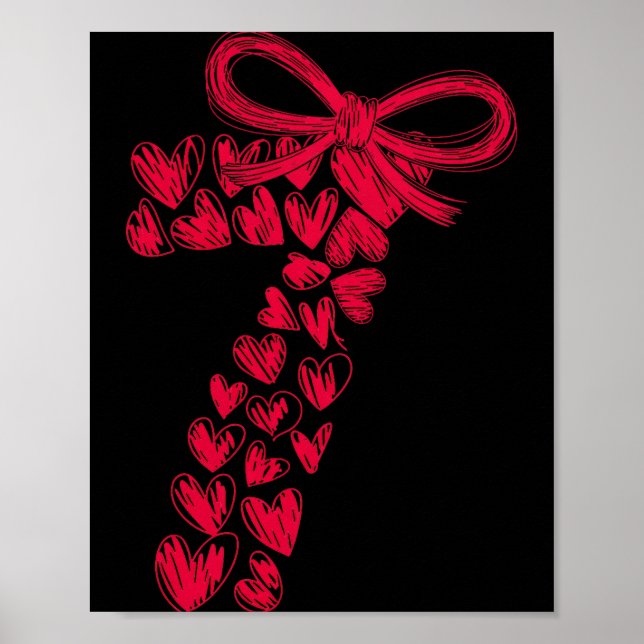 Couple 7 67 - Cute Six Seven Hearts Matching 67 Va Poster (Front)