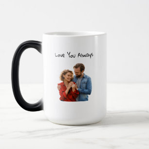 Couple Anniversary Birthday Valentine's Day Gift Color Morph Mug