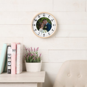 Couple Anniversary Valentine Clock