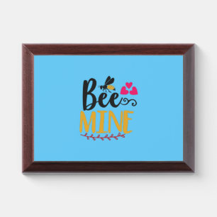 Couple Art Bee Mine Award Plaque