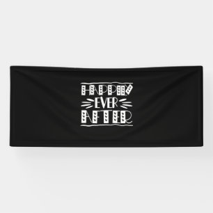 Couple Art Happily Ever After Banner