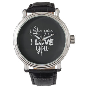 Couple Art I Like You And I Love You Watch