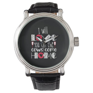Couple Art I Will Love You Watch