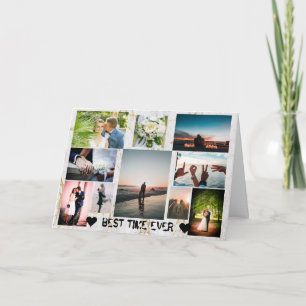 Couple BEST TIME EVER Personalized Valentine's Card