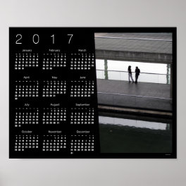 COUPLE City of Sciences Paris Calendar Poster 2017