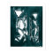 Couple Contemporary Abstract Art MC Belkadi 16x20