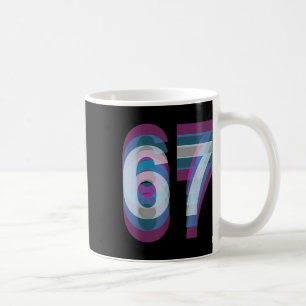 Couple Costume 67 Six Seven Meme Funny Coffee Mug