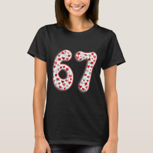 Couple Costume Duo 67 Meme Six Seven Valentines Da T-Shirt