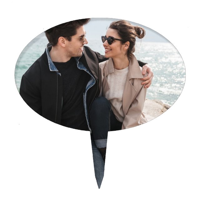 Couple Customizable Edible Topper  with YOUR pictu (Front)